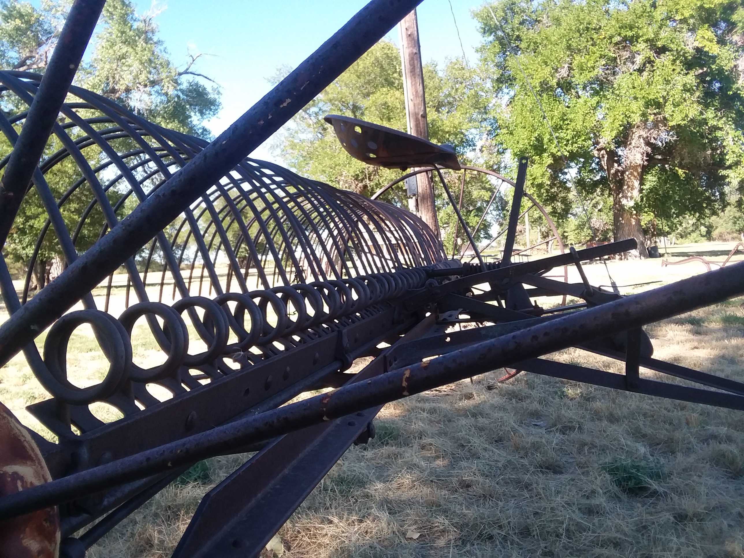 Boggsville, Antique farm equipment