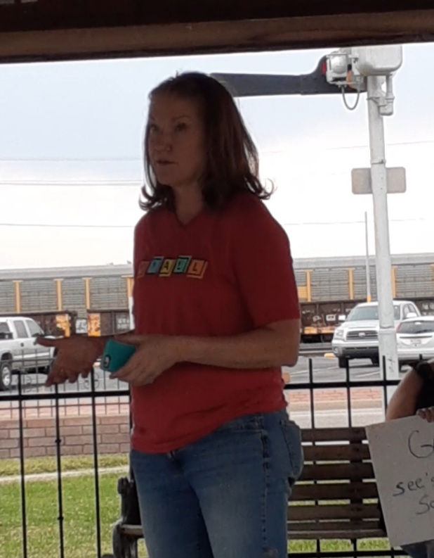 Save our children Peaceful protest La Junta Boswell seconews.org