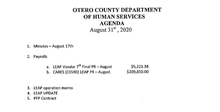 Otero County Department of Human Services seconews.org