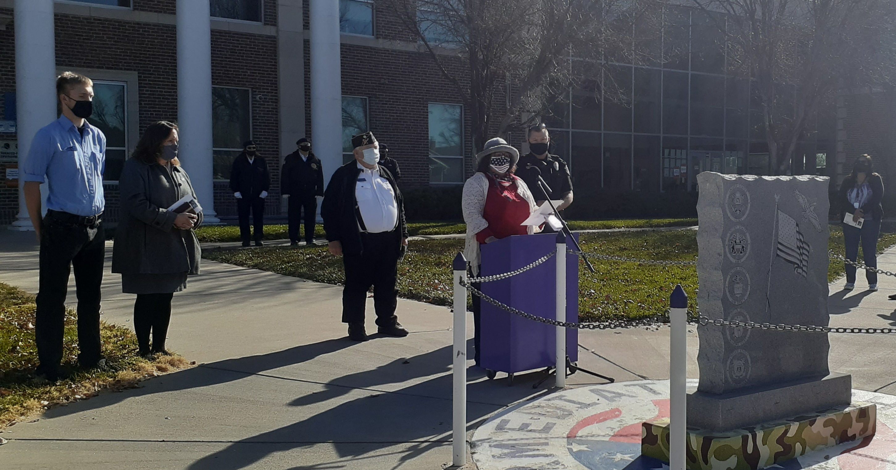 Veterans Day Flag Raising seconews.org