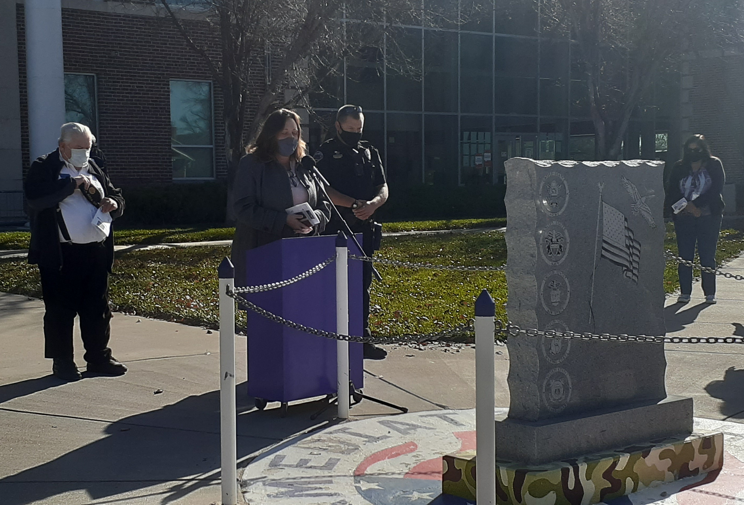 Veterans Day Flag Raising seconews.org