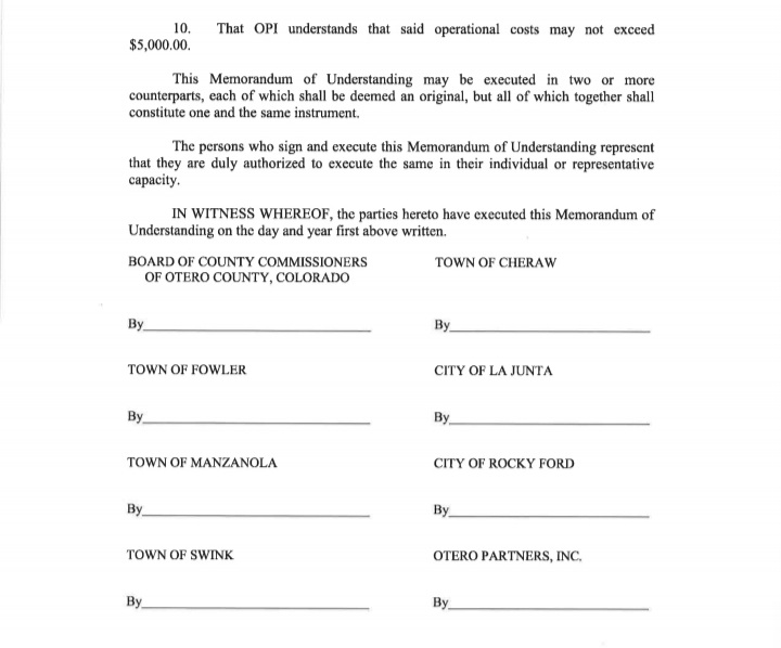 Otero County Commissioners Meeting seconews.org