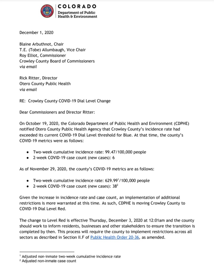 CDPHE letter to OCHD seconews.org