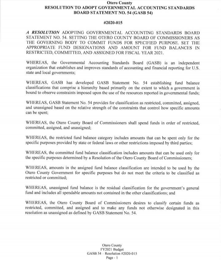 Otero County Commissioners Meeting seconews.org