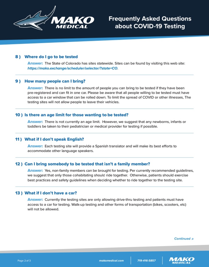 Otero County Health Department Covid Testing seconews.org