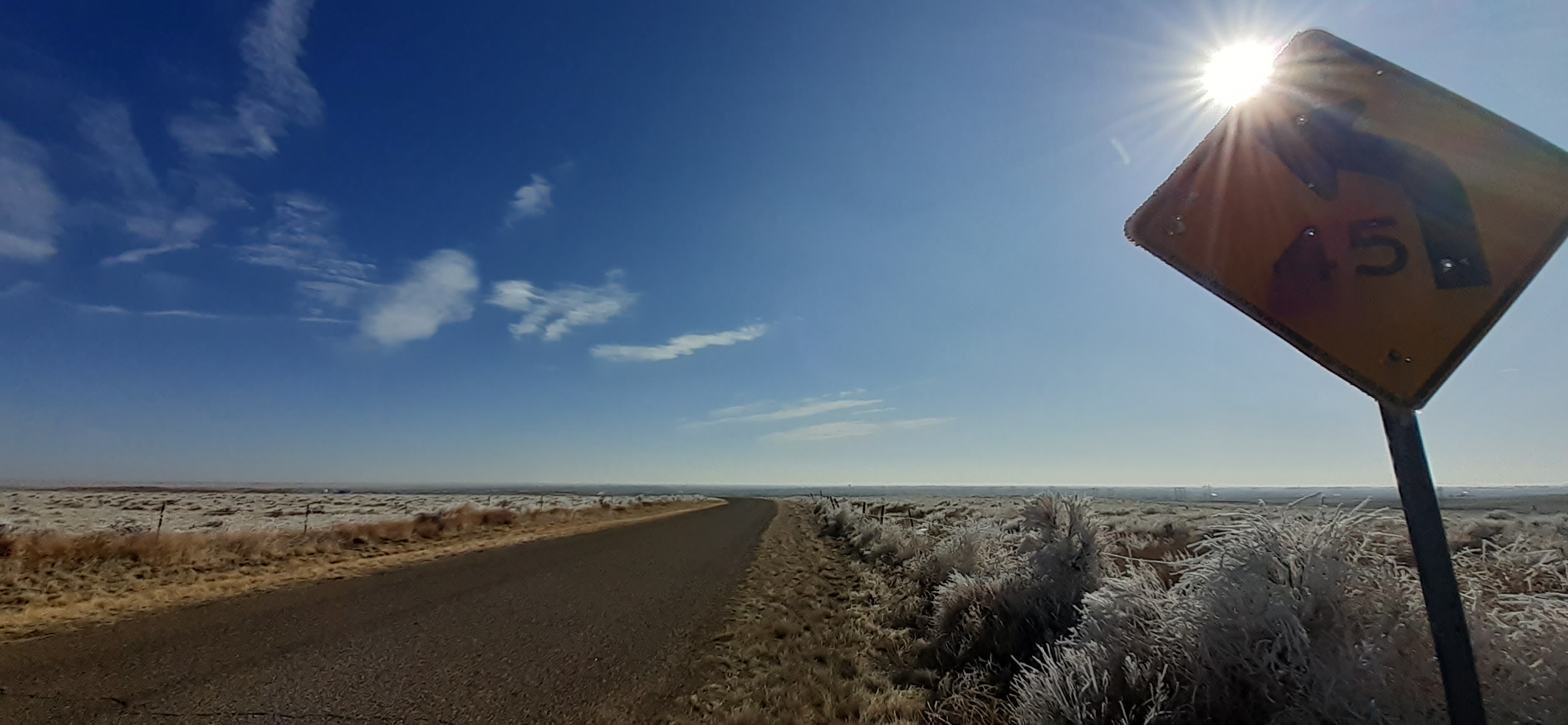 Frost Otero County Road SECO News seconews.org