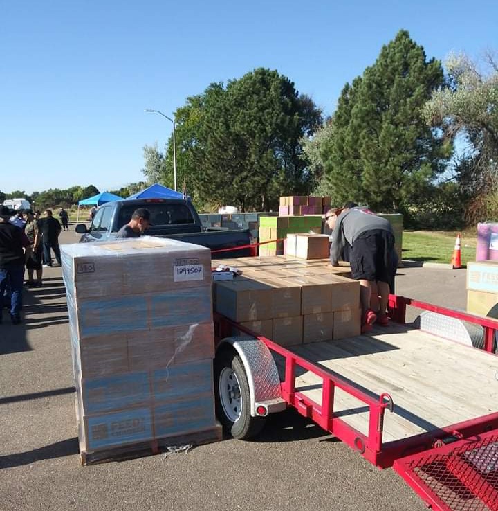 American Legion Distributes Food to Veterans across Southeast Colorado