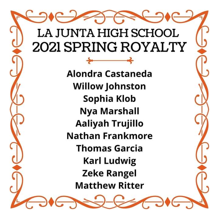 2021 Spring La Junta Tiger Royalty SECO News seconews.org