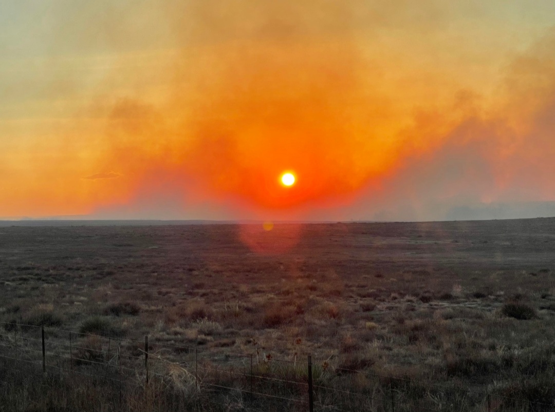 Bent’s Old Fort Wildfire Photo Gallery by Van Hollis